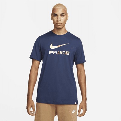 Paja Desnatar Negrita Francia Swoosh Camiseta Nike - Hombre. Nike ES