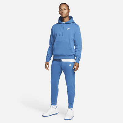 nike club sweatshirt pacific blue