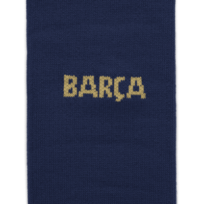 FC Barcelona Strike Home/Away Nike Dri-FIT kniehohe Fußballsocken