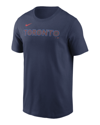 Мужская футболка Toronto Blue Jays City Connect Wordmark Nike MLB