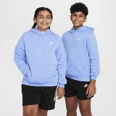 Nike Sportswear Club Fleece Big Kids' Pullover Hoodie (Extended Size)