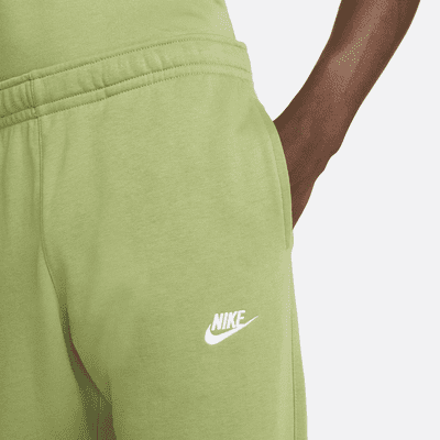 nike club fleece joggers green