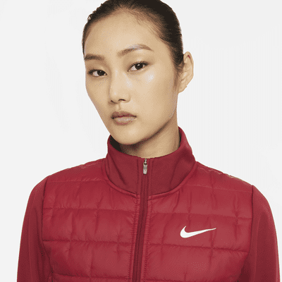 nike fleece running jacket