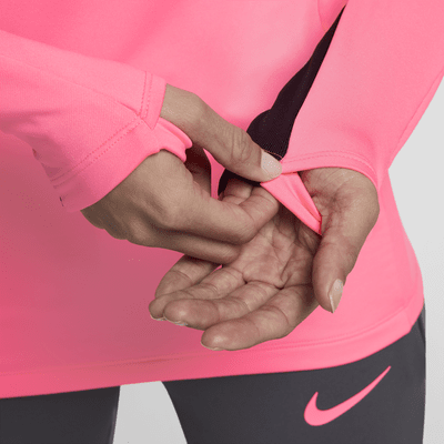 Nike Strike Dri-FIT-Fußballoberteil mit Rundhalsausschnitt für Damen