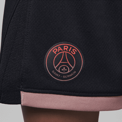 Conjunto de três peças de futebol de réplica Jordan do terceiro equipamento Stadium Paris Saint-Germain 2024/25 para criança