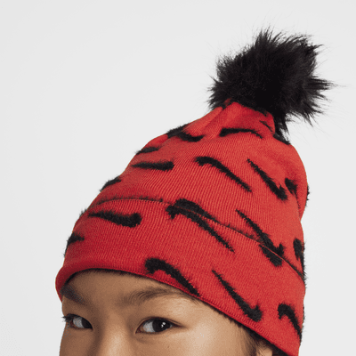 Gorro con pompón infantil Nike Peak