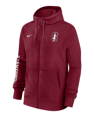 Мужское худи Stanford Cardinal Sideline Team Issue Nike College Full-Zip Hoodie