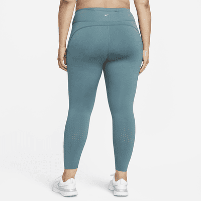 Nike Epic Luxe Women's Mid-Rise Pocket Running Leggings (Plus Size ...