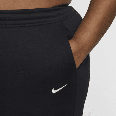 Nike Sportswear Phoenix Fleece extragroße Trainingshose mit hohem Taillenbund für Damen (große Größe)