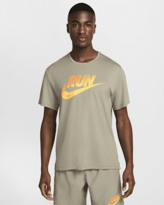 Мужские шорты Nike Miler Run Energy Dri-FIT Short-Sleeve Top для бега