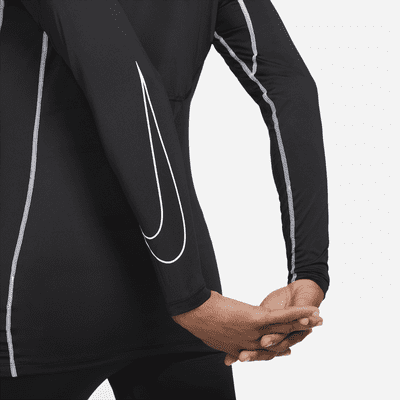 Nike Pro Dri-FIT Playera de manga larga con corte ajustado para hombre