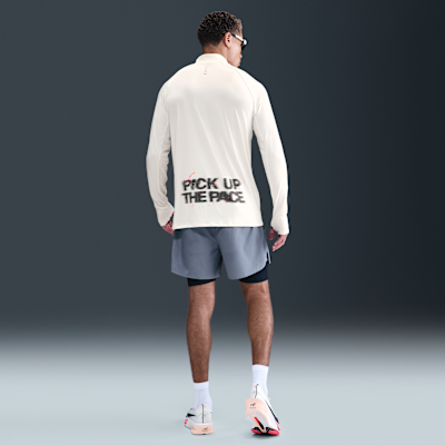 Capo midlayer da running con zip a metà lunghezza Nike Dri-FIT – Uomo