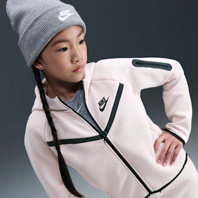 Nike Sportswear Tech Fleece hoodie met rits voor meisjes