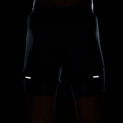 Męskie hybrydowe spodenki do biegania Nike Stride Dri-FIT 13 cm