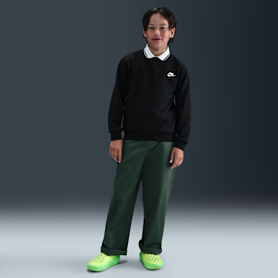 Nike Sportswear Club Fleece Older Kids' Crew-Neck Sweatshirt