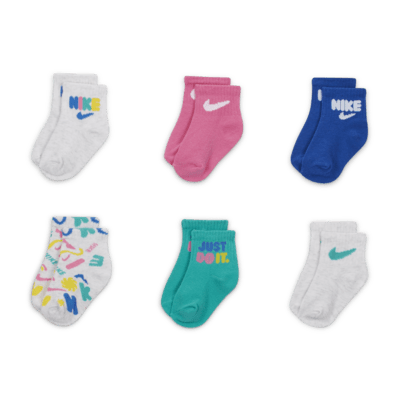 Nike Primary Play Socks (6 Pairs) Baby Socks