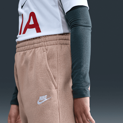 Pants holgados para niños talla grande Nike Sportswear Club Fleece