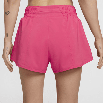 Shorts con forro de ropa interior Dri-FIT de tiro medio de 8 cm para mujer Nike One