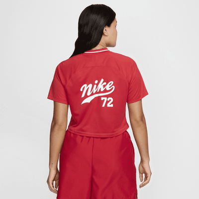 Top corto a manica corta Nike Sportswear – Donna