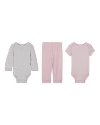 Детские  Nike Baby Essentials Baby (0-9M) 3-Piece Bodysuit Set