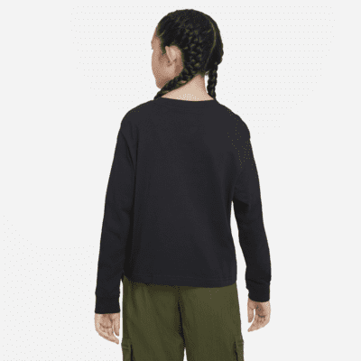 Nike Sportswear Essential Big Kids' (Girls') Long-Sleeve T-Shirt