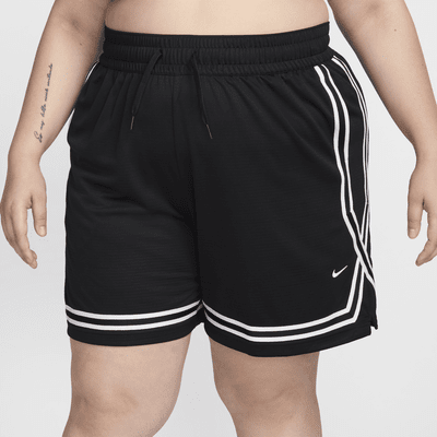 Shorts de básquetbol Dri-FIT de 18 cm para mujer (talla grande) Nike Crossover