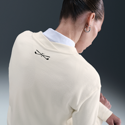 Nike Women's V-Neck Long-Sleeve Golf Top