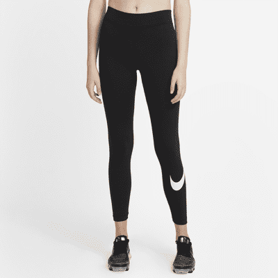 Leggings con Swoosh de tiro medio para mujer Nike Sportswear Essential ...