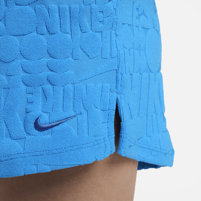 Shorts para salida de baño para mujer Nike Swim Retro Flow