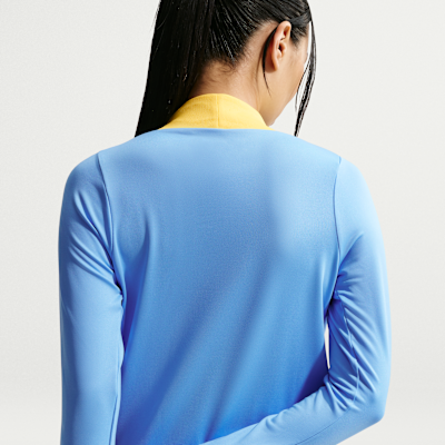 FC Barcelona Strike Fourth Nike Dri-FIT Fußball-Drill-Oberteil aus Strickmaterial für Damen