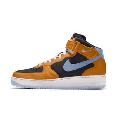 Orange Air Force 1 Shoes.