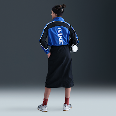 Chamarra deportiva de cierre de 1/4 para niña Nike Sportswear
