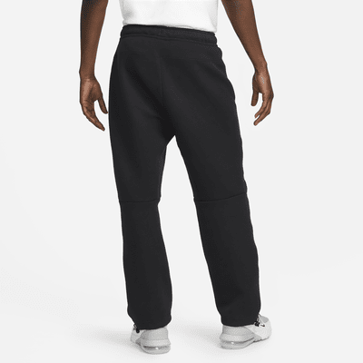 Pants de entrenamiento con dobladillo abierto para hombre Nike Sportswear Tech Fleece