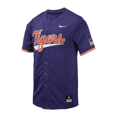 Jersey de béisbol universitario Nike Replica para hombre Clemson