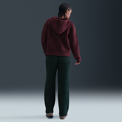 Nike Sportswear Phoenix Cozy Bouclé aansluitende knit damesbroek