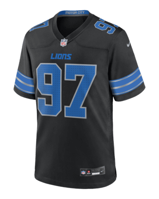 Мужские джерси Aidan Hutchinson Detroit Lions Nike NFL Game Football Jersey для футбола