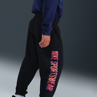 Conjunto de 2 piezas de sudadera con gorro de tejido Fleece ligero infantil Nike Glow With Me