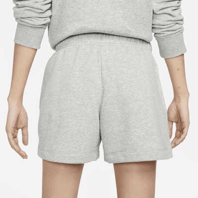 Shorts de tiro medio para mujer Nike Sportswear Club Fleece