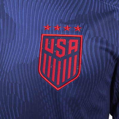 Jersey de fútbol Nike Dri-FIT para hombre de la selección femenina de fútbol de EE.UU. (4-Star) 2023 Stadium visitante