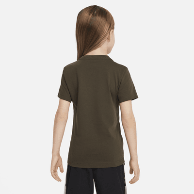 Playera estampada para niño talla pequeña Nike