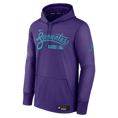 Arizona Diamondbacks Authentic Collection City Connect Men's Nike Therma MLB Pullover Hoodie from Nike - $100