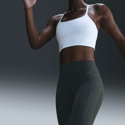 Leggings de largo completo y tiro alto de media sujeción con bolsillos para mujer Nike Universa