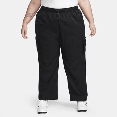 Pants cargo de tejido Woven de tiro alto para mujer (talla grande) Nike Sportswear Essential