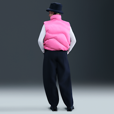 Veste sans manches oversize en duvet Nike Sportswear Swoosh Series pour femme