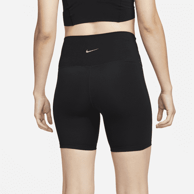 Shorts de 18 cm de tiro alto para mujer Nike Yoga