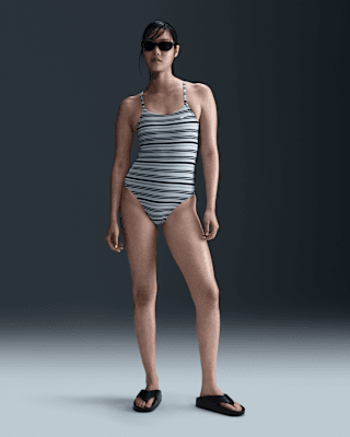 Женские  Nike Swim Lace-Up One-Piece