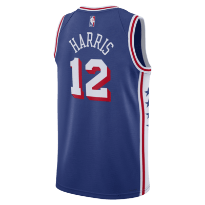 Jersey Nike Dri-FIT Swingman de la NBA para hombre Tobias Harris Philadelphia 76ers 2023/24 Icon Edition