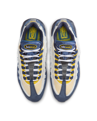 Nike SB Air Max 95 x Eric Koston「黑藍色與速度黃」