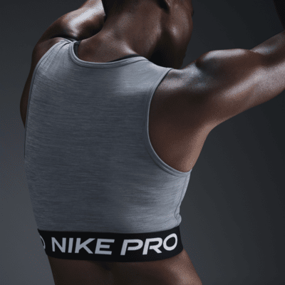 Camiseta de tirantes Dri-FIT cropped para mujer Nike Pro