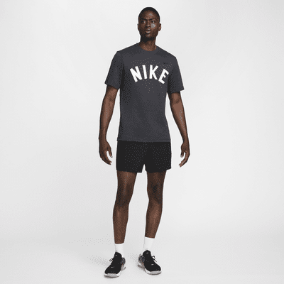 Haut à manches courtes Dri-FIT Nike Primary Swoosh pour homme